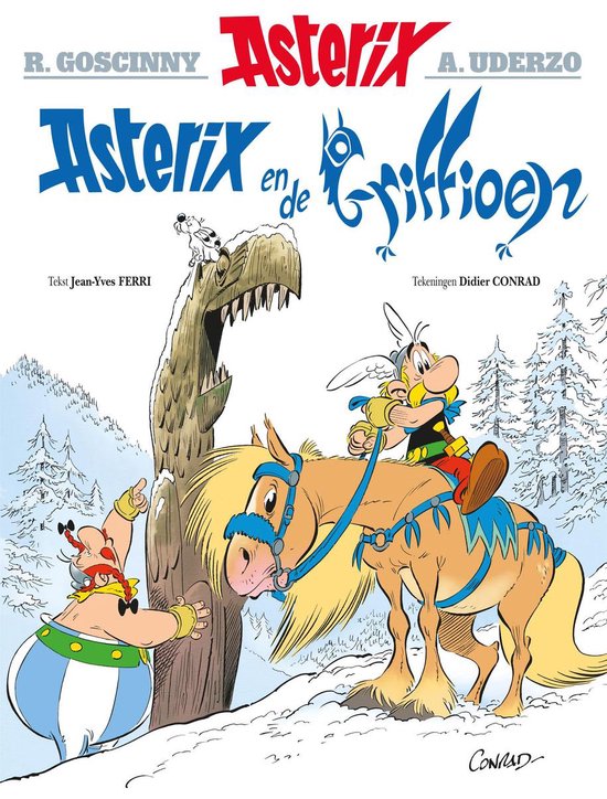 Omslag van Asterix 39. asterix en de griffioen