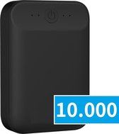 10.000 mAh Powerbank (Snellader)- Klein Formaat Licht Gewicht - Universeel - Voor Apple/iPhone (Micro-USB - USB-A - Lightning) & Samsung Smartphones