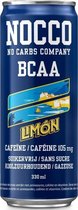 NOCCO BCAA Drink Limon del Sol 24 x 330 ml - No Carbs Company - Energiedrank, Suikervrij