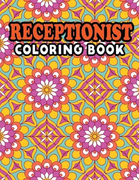 Receptionist Coloring Book
