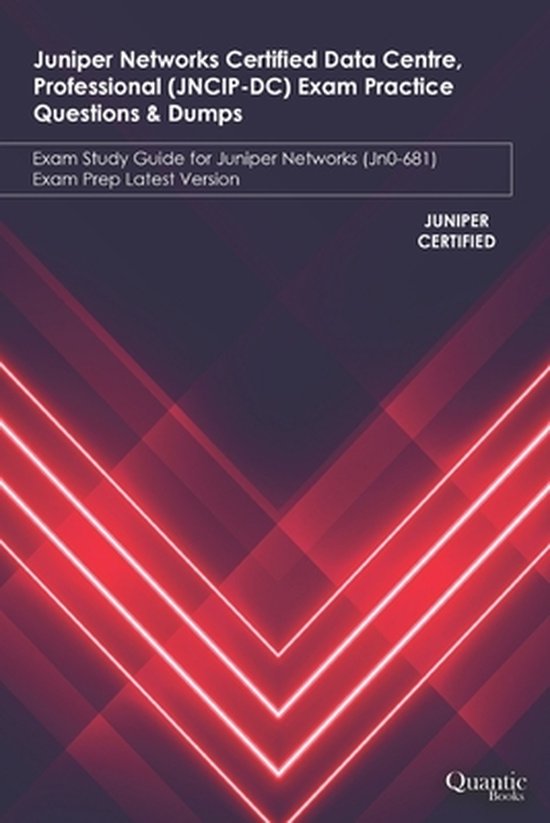Juniper Networks Certified Data Centre, Professional (JNCIP- ... - cover