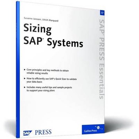 Sizing SAP Systems | 9781592291564 | Susanne Janssen | Boeken | bol.com