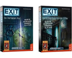 Spellenbundel - 2 Stuks - Exit - De Verlaten Hut & Exit - De Onheilspellende Villa