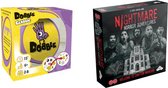 Spellenbundel - 2 Stuks - Dobble Classic & Nightmare Horror Adventures