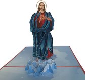 christelijke kaart-jezus christus-popup-3d-religie