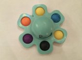 Fidget Toys - Octopus Spinner - Mood Spinner - Pop It Spnner - Fidget Spinner - Groen - NIEUW!!!