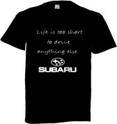 Subaru T-shirt maat 5XL