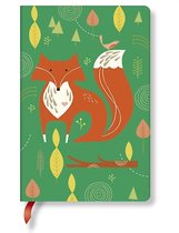 Tracy Walker's Animal Friends- Mister Fox Mini Lined Hardcover Journal