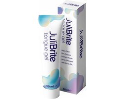 JuliBrite Tong Gel (50 ML) Tongreinigende Gel - Verfrist de adem - Schone Tong