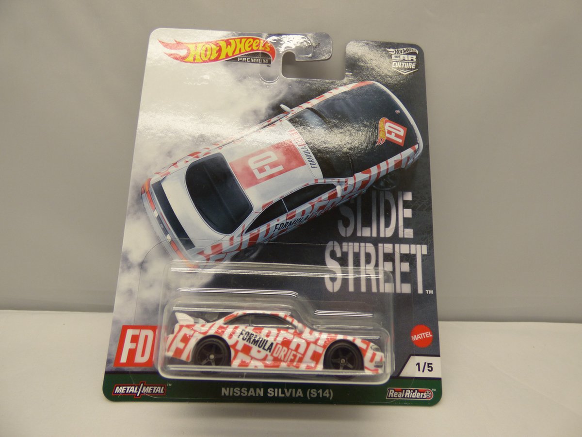 Hot Wheels Auto Porsche 911 Junior 1:64 Wit/blauw