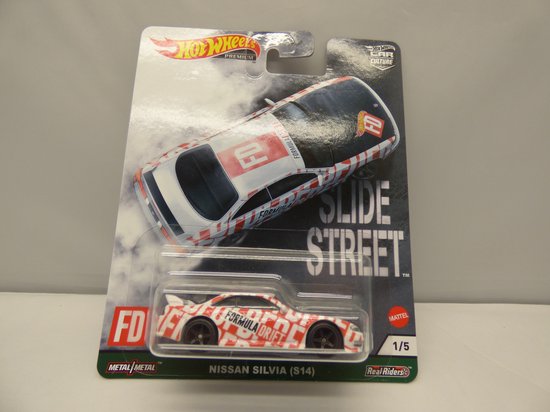 Hot Wheels Auto Porsche 911 Junior 1:64 Wit/blauw
