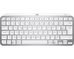 Logitech MX Keys Mini - Toetsenbord - Draadloos - AZERTY ISO - Pale Grey