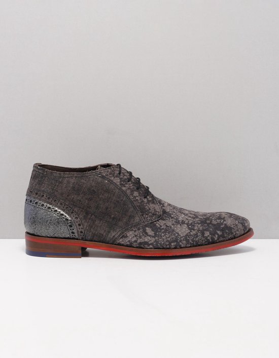 Floris van Bommel 20109 veterschoenen heren beige 10 taupe 43 (9) | bol.com