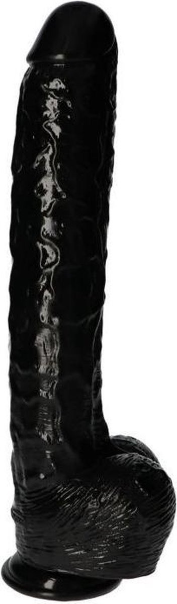 Goedkoopste XXL Dildo Italian Cock - Realistische Grote Dildo 40cm - Dikke Dildo met Zuignap - 7cm Diameter - Extra Lang - Voor Ervaren Gebruikers - Bio PVC