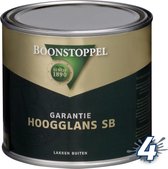 Boonstoppel Garantie Hoogglans SB 0.5 liter  - RAL 9010