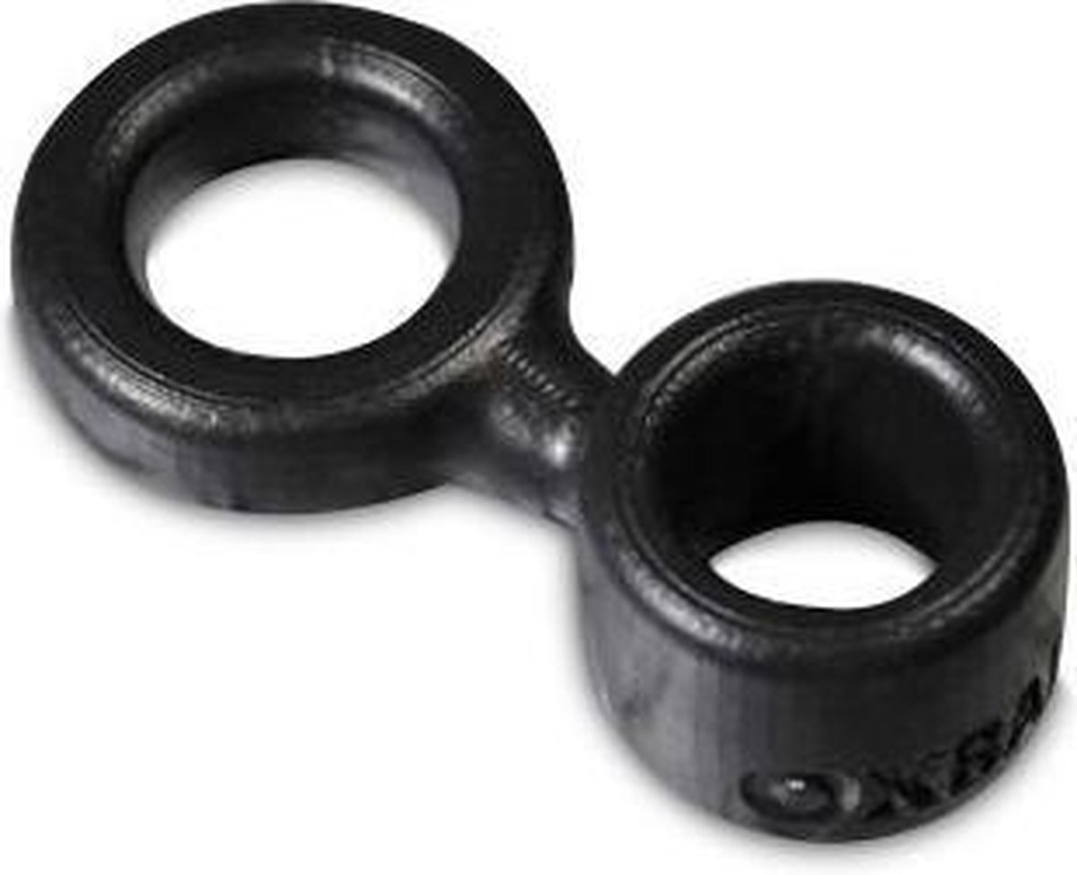 Oxballs - Low-Ball - Cockring met Ballstretcher - Zwart