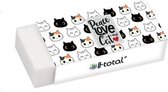 gum Cat junior rubber wit/zwart 3 stuks