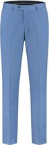 Messieurs | Pantalon Homme aspect lin bleu acier 0023 Taille 56