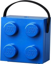 lunchbox Brick 4 junior 17 x 17 x 12 cm PP blauw