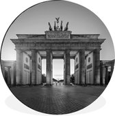 WallCircle - Wandcirkel - Muurcirkel - Berlijn - Architectuur - Museum - Aluminium - Dibond - ⌀ 140 cm - Binnen en Buiten