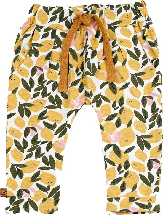 Frogs and Dogs - Babykleding / baby - broek - Lemon - maat 74