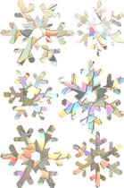 Raamsticker - Sneeuwvlokken - Suncatcher - Rainbow - Raamdecoratie - Raamfolie - Statisch - Zelfklevend - Sticker