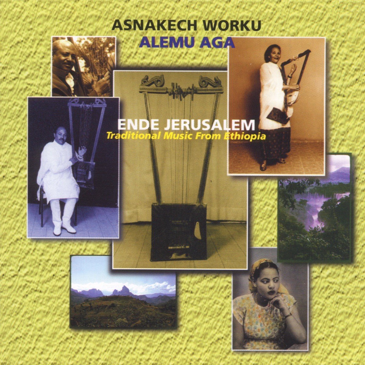Asnakech Worku & Alemu Aga - Ende Jerusalem - Traditional Music From Ethiopia (CD)