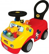 loopwagen Mickey Roadster Racers rood/geel