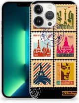 GSM Hoesje iPhone 13 Pro Max Trendy Telefoonhoesjes Postzegels