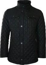 Bugatti - Heren Jas winter Quilted - Zwart - Maat 54