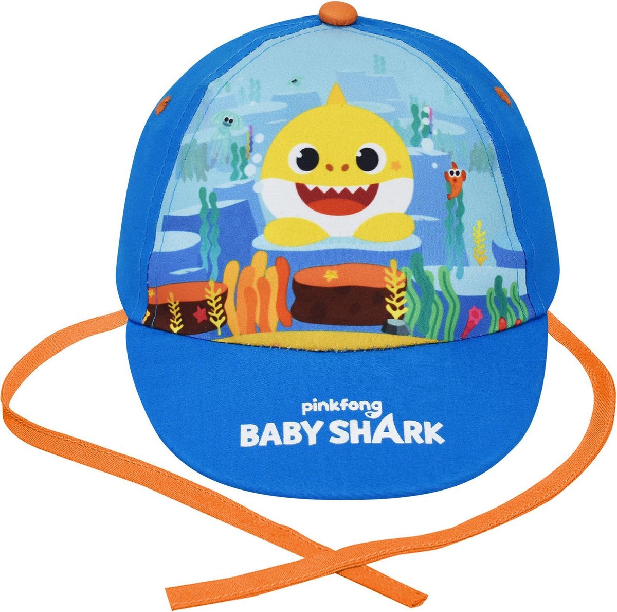 Pinkfong Pet Baby Shark Junior Polyester Blauw/oranje Mt 46