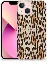TPU Silicone Hoesje Geschikt voor iPhone13 mini Telefoonhoesje Leopard