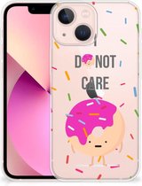 Smartphone hoesje geschikt voor iPhone 13 mini Silicone Case Donut
