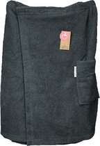 ARTG® Towelzz - Sauna Kilt - Heren - met klittenband - Zwart - Black - (tot 150 cm heupomvang)