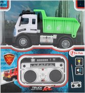Toi-toys Vuilniswagen Rc Junior 14,5 X 6,5 X 9 Cm Wit/groen