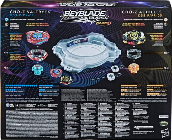Thumbnail van een extra afbeelding van het spel Hasbro Beyblade Pro Elite Champions Pro Set