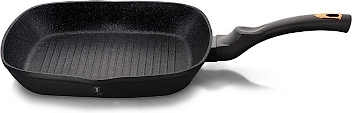 Berlinger Haus Grillpan Black Rose 2,1 Liter 28 Cm Rvs Zwart