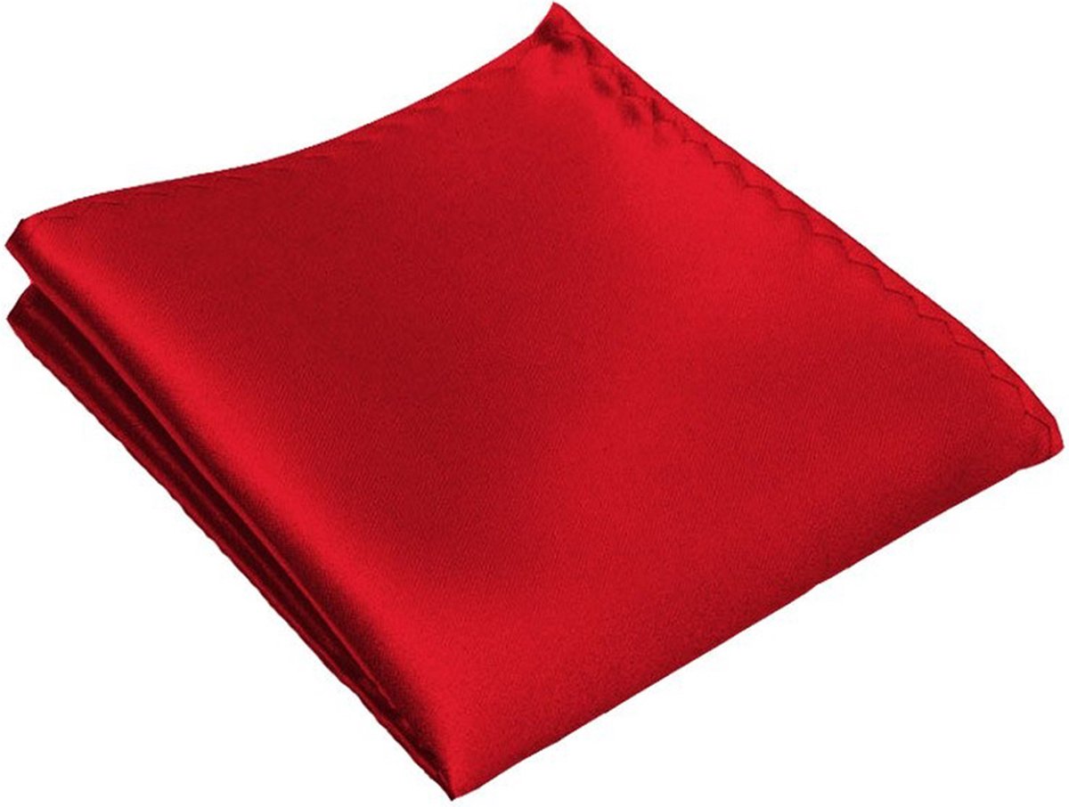 Pochette - Rood - pochet – heren - unisex - Cadeau