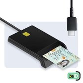 USB-C eID Kaartlezer België - Mac & Windows - Belgische Identiteitskaart - ID reader