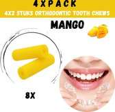 Orthodontische Chewies Voor Aligner - Orthodontic Chews - Mango - 4x2