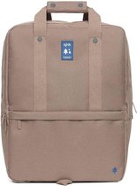 Lefrik Daily Laptop Rugzak - Eco Friendly - Recycled Materiaal - 15 inch - Bruin