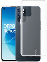 Cazy Oppo Reno6 5G hoesje - Soft TPU Case - transparant