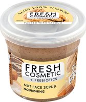 Fresh Cosmetic + Prebiotica Voedende Noten Gezichtsscrub 50ml