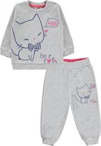 Sweater & broek baby/peuter meisjes - Hello I'm cut Babykleding