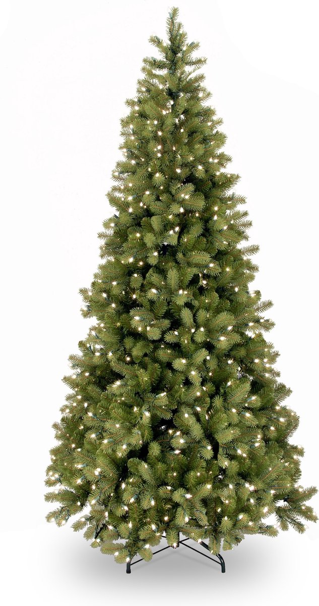 Kerstsfeerdirect - Kunstkerstboom Bayberry smal - LED - 215 cm