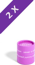 The Lekker Company Deodorant 2 - Lavender - 2×30 ml - natuurlijke deodorant - plastic vrij