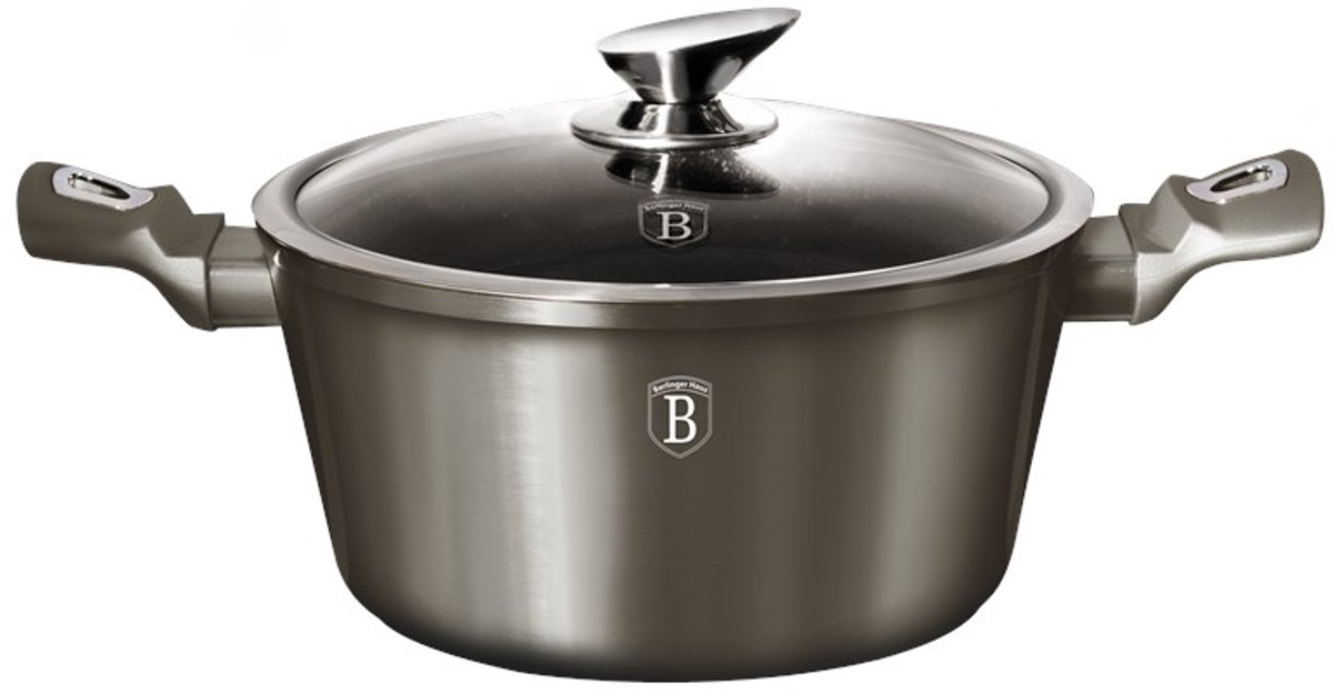 BerlingerHaus Kookpan Ø24cm Carbon