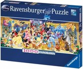 Ravensburger Puzzle 1000 p - Photo de groupe Disney (Panorama)