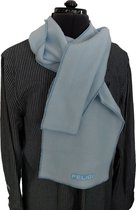Feligi Warme Antipilling Fleece Sjaal, 28 x 150 cm -Blue Snow