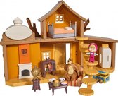 speelset Masha & the Bear House junior 35 x 22 cm bruin